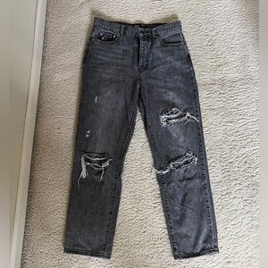 BDG Straight Leg Ripped Jeans